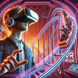 VR Arcade Game Ticket